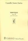 三部作・Op.136（カミーユ・サン＝サーンス）（ヴァイオリン+ピアノ）【Triptyque, Op. 136】