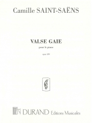 愉快なワルツ・Op.139（カミーユ・サン＝サーンス）（ピアノ）【Valse Gaie Op.139】