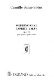 ウェディング・ケーキ・Op.76：カプリス・ワルツ（カミーユ・サン＝サーンス）（ピアノ二重奏）【Wedding-Cake Op.76, Caprice-Valse】
