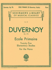 ピアノ学習者のための初歩教本・Op.176（ジャン・バティスト・デュベルノア）（ピアノ）【Ecole Primaire (25 Elementary Studies), Op. 176】