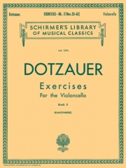 チェロの為の練習曲・Book 2（フリードリヒ・ドッツァウアー）（チェロ）【Exercises for Violoncello – Book 2】
