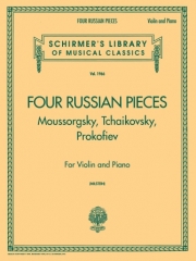 ロシアの作曲家による4つの小品（ヴァイオリン+ピアノ）【Four Russian Pieces】