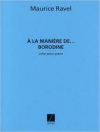 ボロディン風に（モーリス・ラヴェル）（ピアノ）【A La Manière De Borodin】