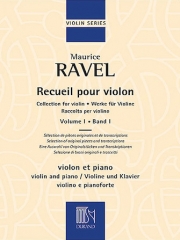 ヴァイオリン曲集・Vol.1（モーリス・ラヴェル）（ヴァイオリン+ピアノ）【Recueil pour Violon 1】