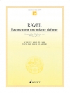 亡き王女のためのパヴァーヌ（モーリス・ラヴェル）（ヴァイオリン+ピアノ）【Pavane Pour Une Infante Défunte】