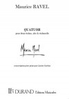 弦楽四重奏曲（モーリス・ラヴェル）（ピアノ）【Quatuor à Cordes】