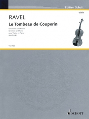 クープランの墓（モーリス・ラヴェル）（ヴァイオリン+ピアノ）【Le Tombeau de Couperin】
