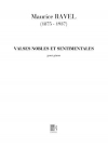 高雅で感傷的なワルツ（モーリス・ラヴェル）（ピアノ）【Valses Nobles Et Sentimentals】