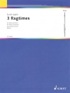 3つのラグタイム（スコット・ジョプリン）（フルート+ピアノ）【3 Ragtimes】