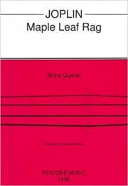 メイプル・リーフ・ラグ（スコット・ジョプリン）（弦楽四重奏）【Maple Leaf Rag】