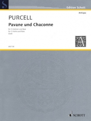 パヴァーヌとシャコンヌ（ヘンリー・パーセル）（弦楽四重奏）【Pavane and Chaconne】