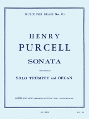トランペットとオルガンのためのソナタ（ヘンリー・パーセル）（トランペット+オルガン）【Sonata for Trumpet and Organ】
