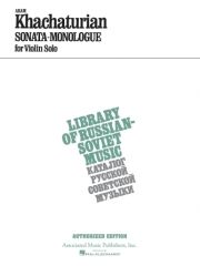 ソナタ・モノローグ（アラム・ハチャトゥリアン）（ヴァイオリン）【Sonata-Monologue】