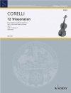 12のトリオ・ソナタ・Op.1・No.1-3 (アルカンジェロ・コレッリ)（ヴァイオリン二重奏+ピアノ）【12 Trio Sonatas Op. 1, Nos. 1-3】