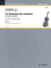 12の室内楽風ソナタ・Op.2・Vol.4 (アルカンジェロ・コレッリ)（ヴァイオリン二重奏+ピアノ）【12 Chamber Sonatas Op. 2 Vol. 4】