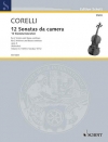 12の室内楽風ソナタ・Op.2・Vol.2 (アルカンジェロ・コレッリ)（ヴァイオリン二重奏+ピアノ）【12 Chamber Sonatas Op. 2 Vol. 2】