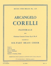 クリスマスの牧歌（アルカンジェロ・コレッリ）（金管六重奏）【Pastorale De Noel】