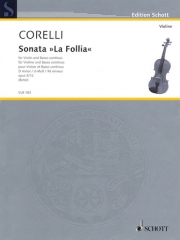 ソナタ「ラ・フォリア」・ニ短調・Op.5/12（アルカンジェロ・コレッリ）（ヴァイオリン+ピアノ）【Sonata "La Follia" D Minor Op. 5/12】