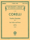 12のソナタ・Op.5・Vol.1（アルカンジェロ・コレッリ）（ヴァイオリン+ピアノ）【Twelve Sonatas, Op. 5 - Volume 1】