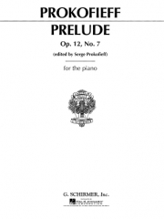 プレリュード・ハ長調・Op.12・No.7（セルゲイ・プロコフィエフ）（ピアノ）【Prelude in C, Op. 12, No. 7】