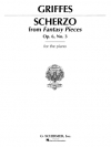スケルツォ・Op.6・No.3（チャールズ・グリフス）（ピアノ）【Scherzo, Op. 6, No. 3】