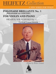 華麗なポロネーズ・No.1・Op.4（ヘンリク・ヴィエニャフスキ）（ヴァイオリン+ピアノ）【Polonaise Brillante No. 1 , Op. 4】
