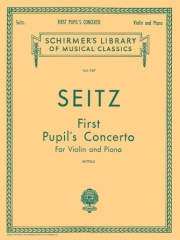 学生のためのヴァイオリン協奏曲第1番・ニ長調（フリードリヒ・ザイツ）（ヴァイオリン+ピアノ）【Pupil's Concerto No. 1 in D】