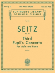学生のためのヴァイオリン協奏曲第3番・ト短調・Op.12（フリードリヒ・ザイツ）（ヴァイオリン+ピアノ）【Pupil's Concerto No. 3 in G Minor, Op. 12】