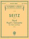 学生のためのヴァイオリン協奏曲第3番・ト短調・Op.12（フリードリヒ・ザイツ）（ヴァイオリン+ピアノ）【Pupil's Concerto No. 3 in G Minor, Op. 12】