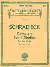 スケール練習曲（決定版）（ヘンリ・シュラディーク）（ヴァイオリン）【Scale Studies (Authorized Edition)】