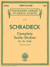 スケール練習曲（決定版）（ヘンリ・シュラディーク）（ヴァイオリン）【Scale Studies (Authorized Edition)】
