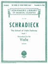 ヴァイオリン技巧教本・Book.1（ヘンリ・シュラディーク）（ヴィオラ）【School of Violin Technics - Book 1】