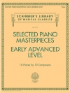 厳選されたピアノ傑作集（上級者用）（ピアノ）【Selected Piano Masterpieces】