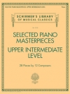 厳選されたピアノ傑作集（中上級者用）（ピアノ）【Selected Piano Masterpieces – Upper Intermediate Level】