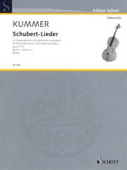 シューベルト歌曲・Op.117B・Vol.1（フランツ・シューベルト）（チェロ+ピアノ）【Schubert-Lieder Op. 117b Vol. 1】