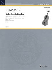 シューベルト歌曲・Op.117B・Vol.2（フランツ・シューベルト）（チェロ+ピアノ）【Schubert-Lieder Op. 117b Vol. 2】