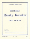 2つのデュエット（ニコライ・リムスキー＝コルサコフ）（トランペット二重奏）【2 Duets】