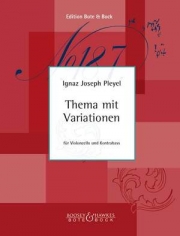 主題と変奏 (イグナツ・ヨゼフ・プレイエル)（弦楽二重奏）【Theme with Variations】