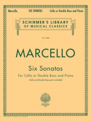 6つのソナタ (ベネデット・マルチェッロ)（弦楽二重奏+ピアノ）【Six Sonatas】