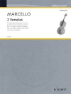 2つのソナタ（ベネデット・マルチェッロ）（チェロ+ピアノ）【Two Sonatas: No. 1 in F Major & No. 4 in G Minor】