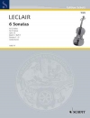 6つのソナタ・Op.12・Vol.1（ジャン＝マリー・ルクレール） (ヴィオラ二重奏)【6 Sonatas, Op. 12, Volume 1:1-3】