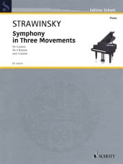 3楽章の交響曲（イーゴリ・ストラヴィンスキー）（ピアノ二重奏）【Symphony in Three Movements】