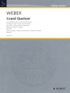 グランド・カルテット・変ロ長調 (カール・マリア・フォン・ウェーバー)（弦楽三重奏+ピアノ）【Grand Quatour in B-Flat Major, Wev P.5】