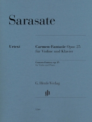 カルメン幻想曲・Op.25（パブロ・デ・サラサーテ）（ヴァイオリン+ピアノ）【Carmen Fantasy, Op. 25】