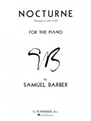 夜想曲・Op.33・ジョン・フィールズへのオマージュ (サミュエル・バーバー)（ピアノ）【Nocturne Op. 33 - Homage to John Fields】