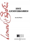5つのアニヴァーサリー（レナードバーンスタイン）（ピアノ）【Five Anniversaries】