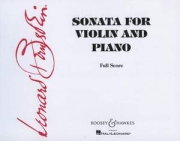 ヴァイオリン・ソナタ（レナード・バーンスタイン）（ヴァイオリン+ピアノ）【Violin Sonata】