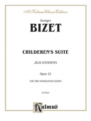 子供の遊び・Op.22（ジョルジュ・ビゼー）（ピアノ二重奏）【Children's Suite (Jeux D'Enfants)】