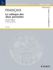 オウムの対話 (ジャン・フランセ) (フルート二重奏)【Le colloque des deux perruches】