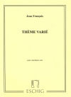 主題と変奏（ジャン・フランセ）（ストリングベース）【Tema Varie】